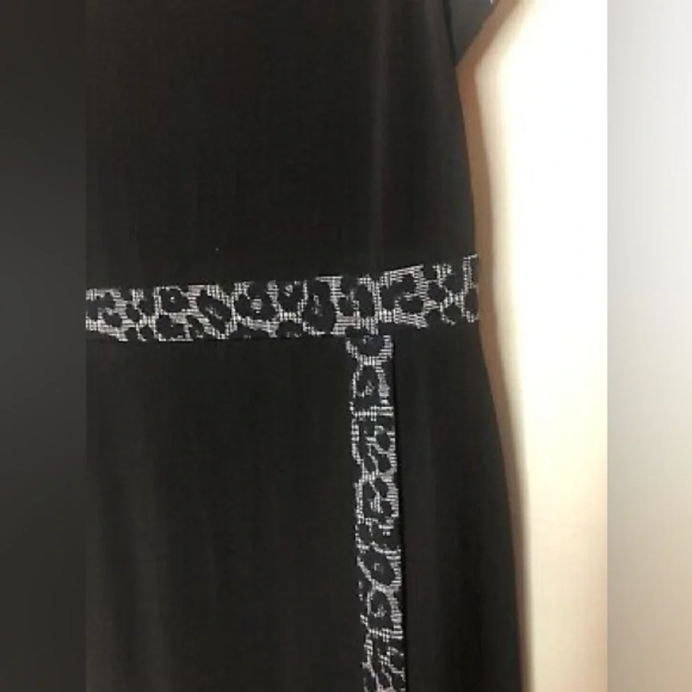 MICHAEL KORS Black Faux Wrap Dress - Small! - Picture 4 of 7
